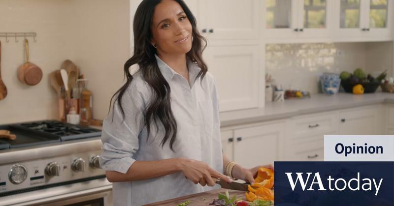 ‘Lady, you are literally just cooking’: Meghan rebrands as hyper-stylised trad wife