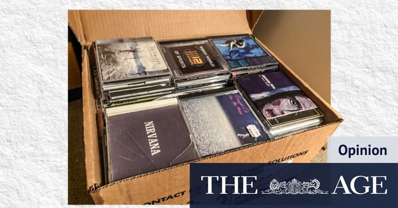 For years, I’ve asked my husband to ditch his CD collection. Then I sifted through it