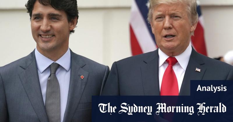 How Trump’s taunts and threats added to the woes confronting Justin Trudeau