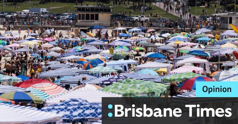 Hear, hear, Albo: Get these cabana sand-bagsers off our beaches