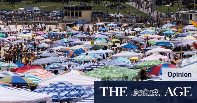 Hear, hear, Albo: Get these cabana sand-bagsers off our beaches