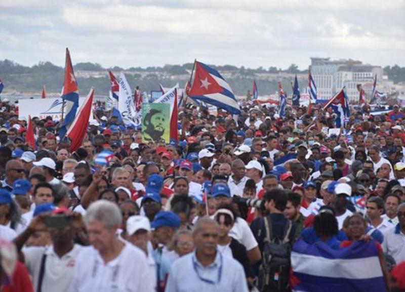 Mensaje de fin de año en Cuba