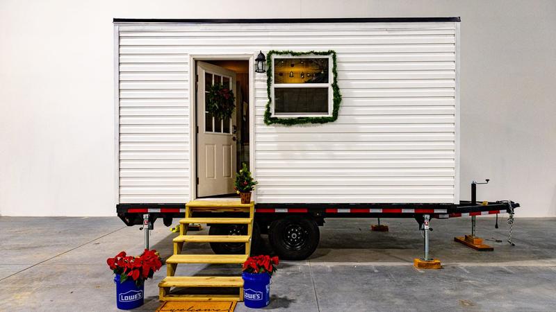 In rural North Carolina, Lowe’s built these tiny homes for people who lost everything in Hurricane Helene