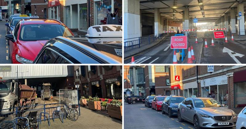 'Teething problems' as £2m town centre restructuring causes taxi drivers 'chaos'