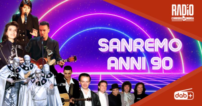 Gli anni 90 del Festival di Sanremo con Spazio Musica. Un viaggio tra le canzoni di Pausini, Pooh, Cocciante e tanti altri