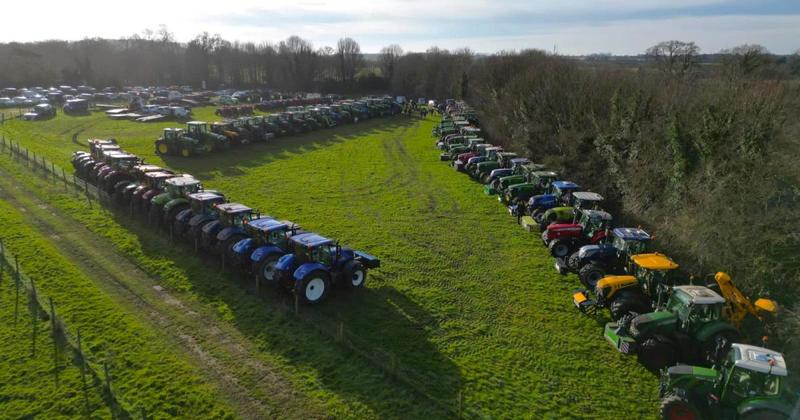 Young farmers gear up for charity tractor run to celebrate 80th anniversary