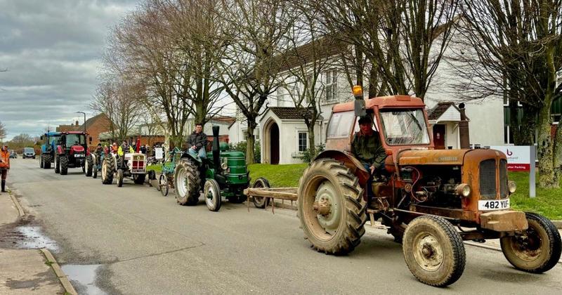 Tractors trundle to churches to celebrate farming heritage on Plough Sunday