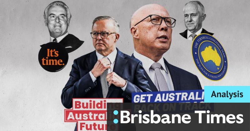 Albanese is ‘building Australia’s future’, Dutton is getting it ‘back on track’: Whose slogan will win?