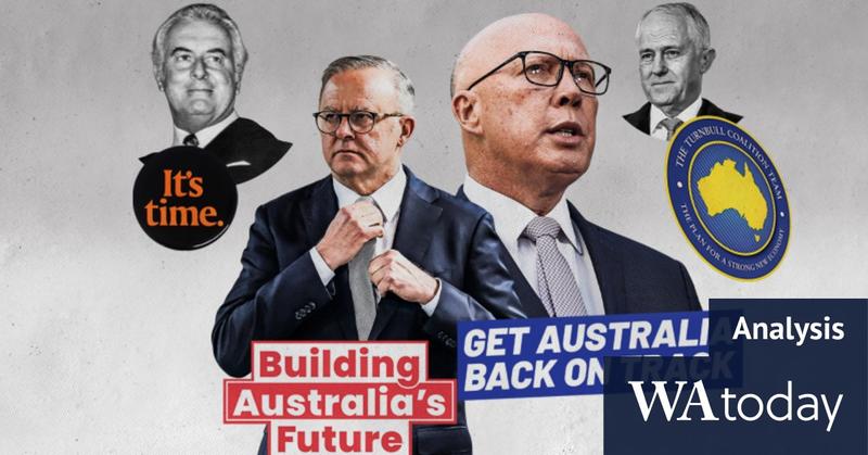 Albanese is ‘building Australia’s future’, Dutton is getting it ‘back on track’: Whose slogan will win?