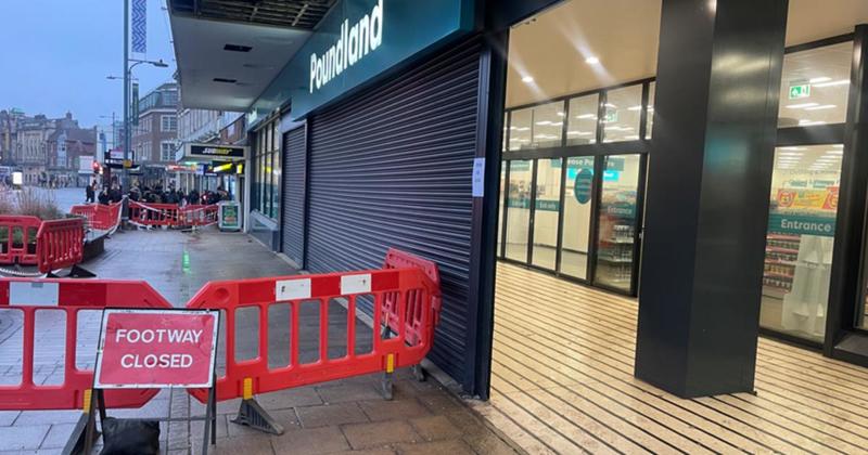 Poundland store reopens following roof collapse