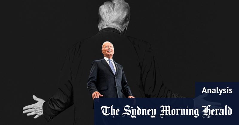 Biden’s presidency ends the way it began – in the shadow of Trump