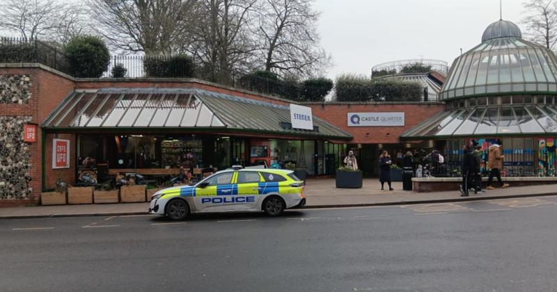 Man arrested after shop is damaged in Norwich