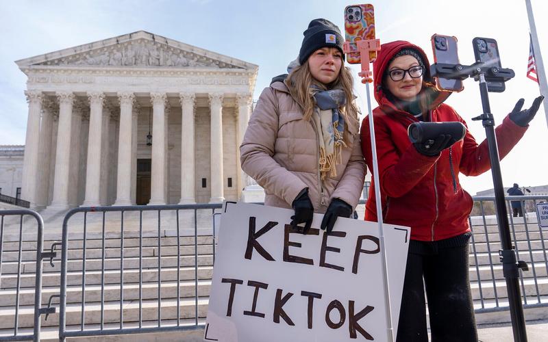 US Supreme Court upholds TikTok ban if it’s not sold by its Chinese parent company