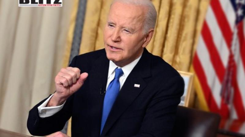 Biden warns of oligarchy and tech industrial complex