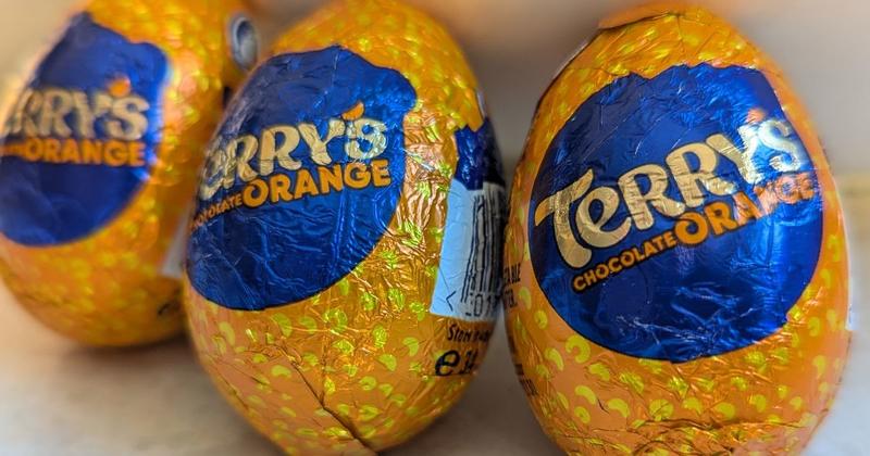 We tried the new Terry's Chocolate Orange Cream Egg and there was a problem with the goo