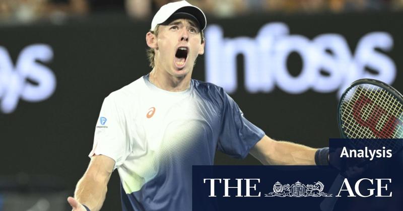 Alex de Minaur reaches tennis base camp, but can he climb higher still?