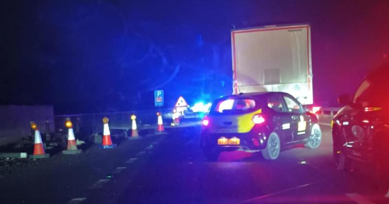 Man dies after crash on A47