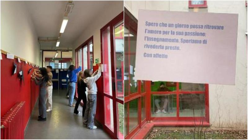 Seregno, prof picchiata da un suo alunno. Gli studenti tappezzano il liceo di volantini: “Torni, la scuola non è la stessa senza di lei”