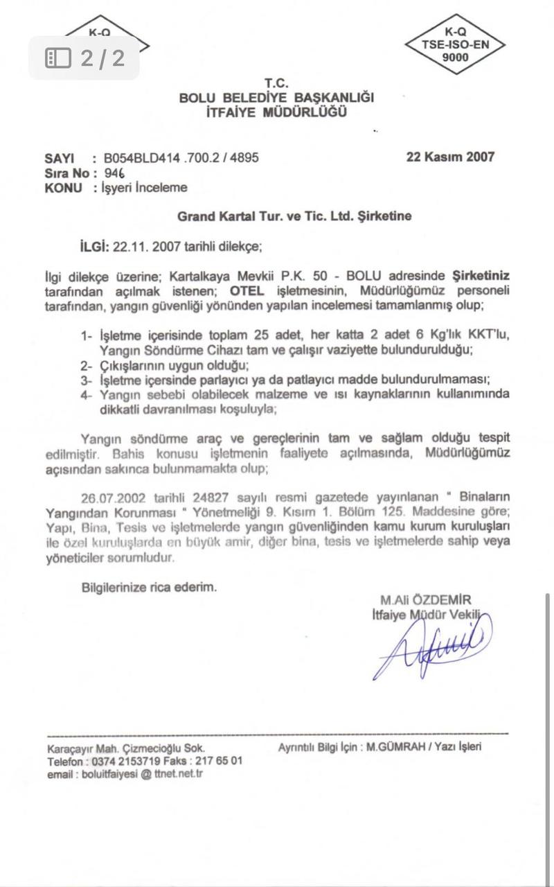 Kartalkaya'da yanan otelin sorumluluğu kimde? Bakanlık mı belediye mi denetimde görevli?