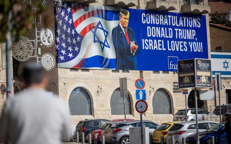 At Trump inauguration event in Jerusalem, adulation meets undercurrent of unease