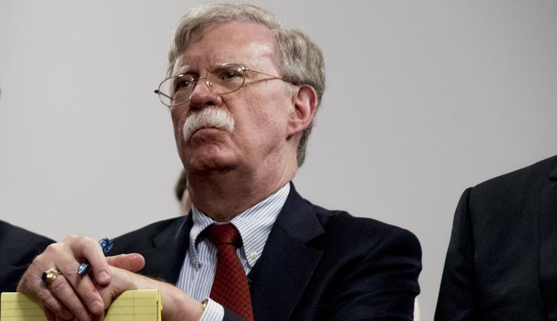 In denying John Bolton security, Trump breaks inaugural free speech pledge