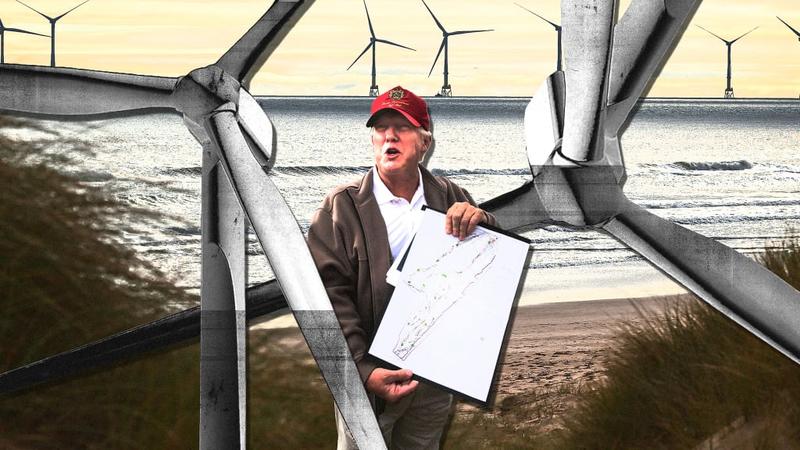 Why Donald Trump hates wind power