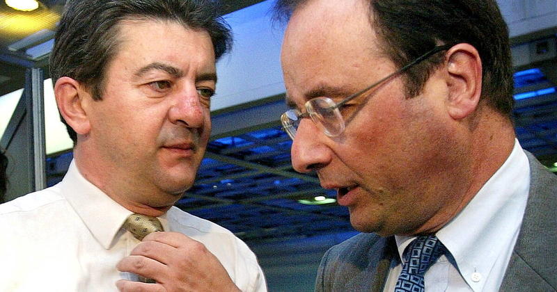 Entre François Hollande et Jean-Luc Mélenchon, une joute sans fin