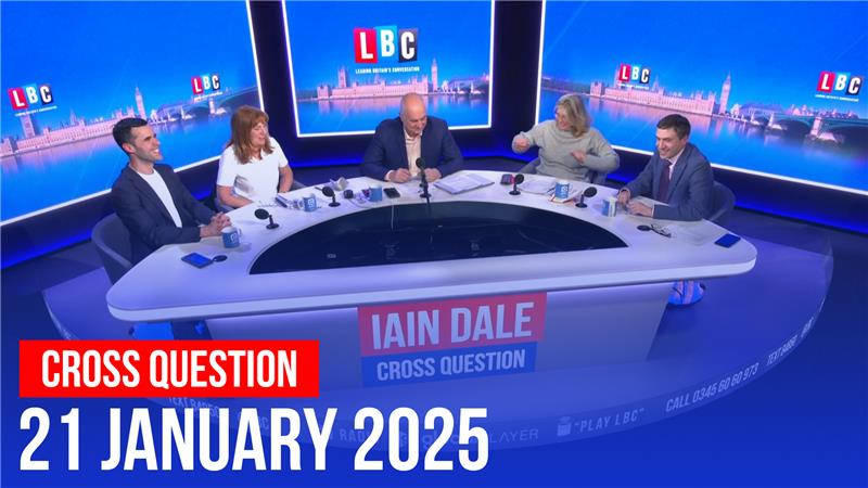 Cross Question with Iain Dale 21/01 | Watch Again