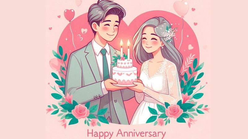 60+ Heartfelt wedding anniversary wishes for husband and wife to celebrate love