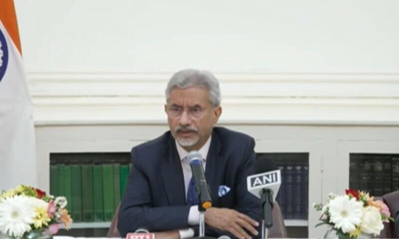 Indian FM Jaishankar says ‘no talks’ held on trade with Pakistan