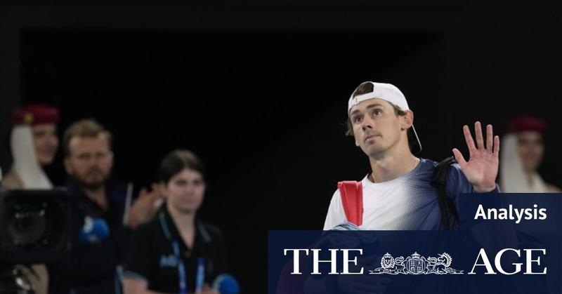 Why we shouldn’t give up on de Minaur being more than ‘a quarter-final guy’