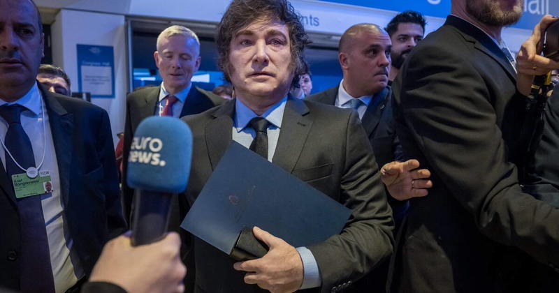 L’Argentin Javier Milei en roue libre ultralibérale, anti-«woke» et réactionnaire à Davos