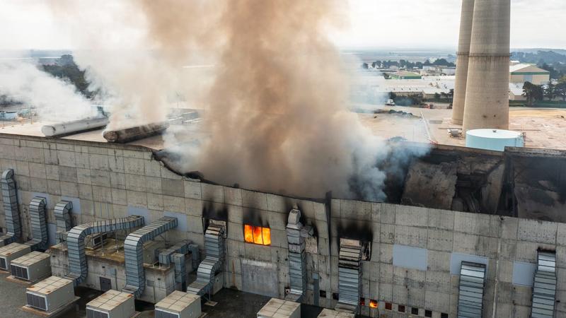 A massive battery fire in California could cast a dark shadow on clean energy expansion