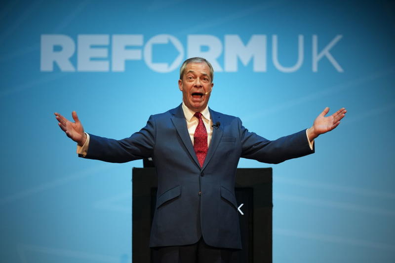 Reform tops poll for first time