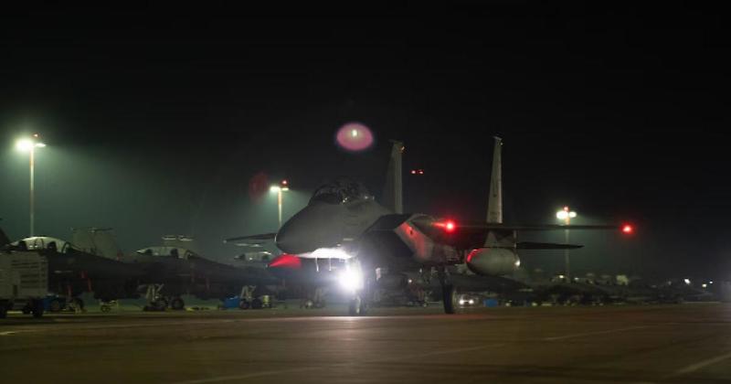 First aircraft with advanced warfare suites arrives at Suffolk airfield