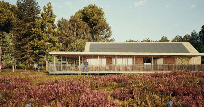 Airport objects to new country park visitor centre over glare from solar panels