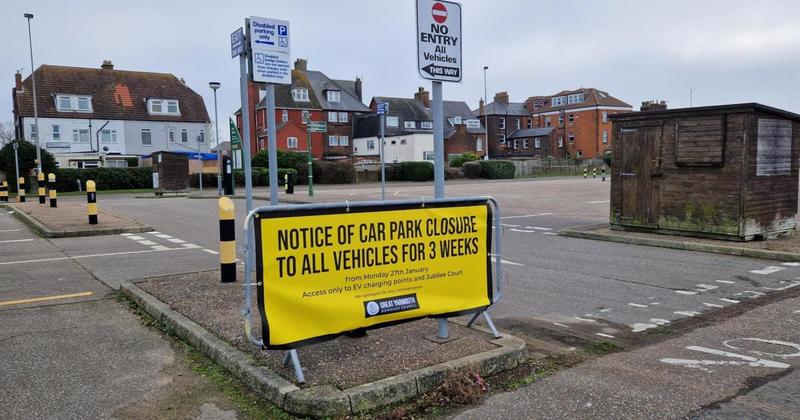 Car park by the coast to close for three weeks as 50 homes bid explored