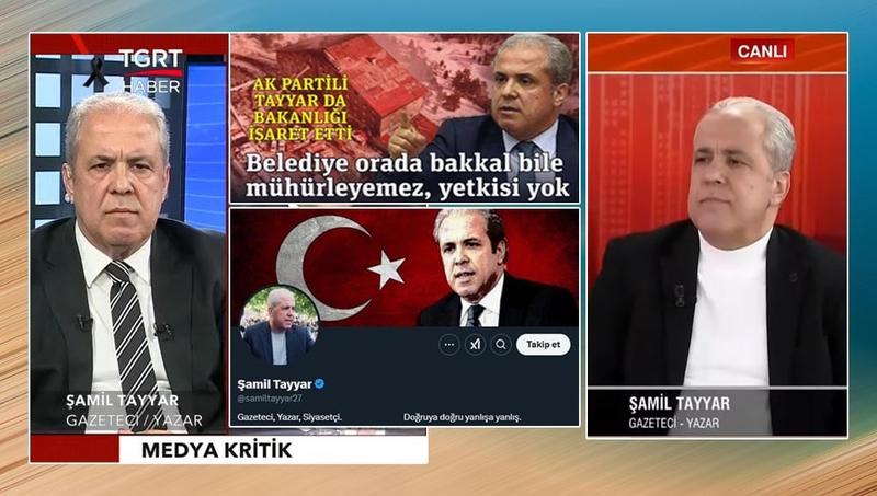 Şamil Tayyar gazeteci mi, siyasetçi mi?