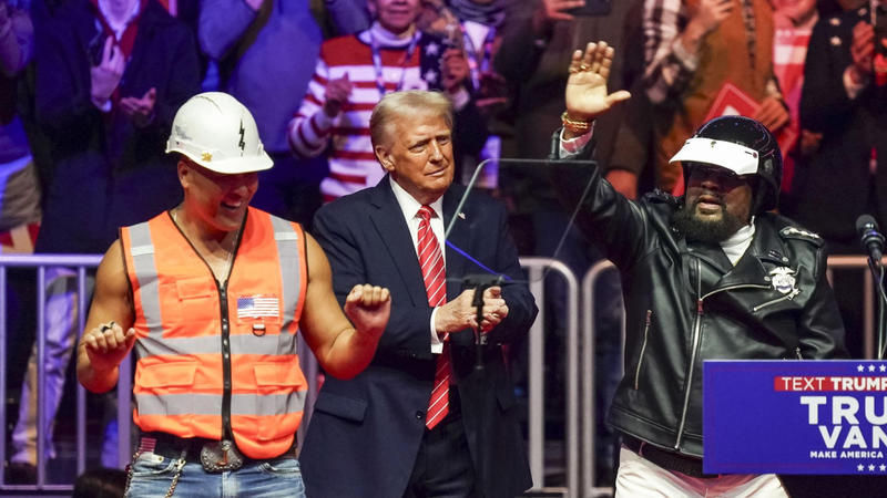 Cuando los Village People actuaron para Trump