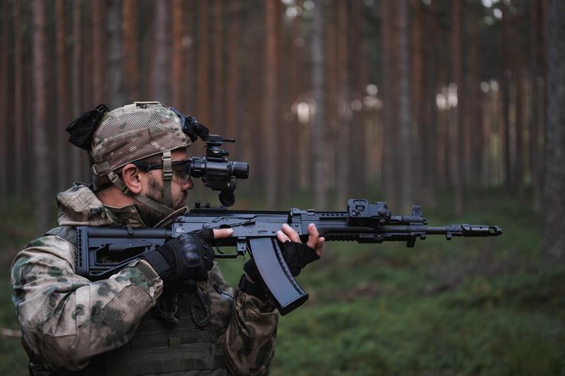 North Korean Troops Captured in Kursk with Advanced Russian AK-12 Rifles