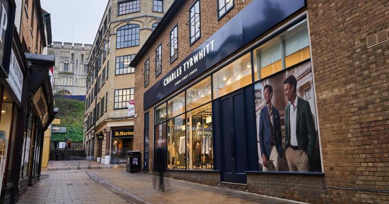 Menswear brand opens new store in Norwich