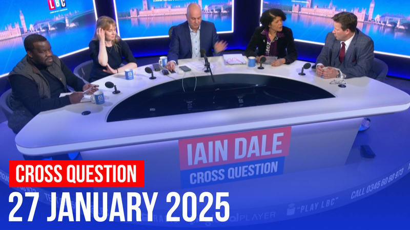 Cross Question with Iain Dale 27/01 | Watch Again