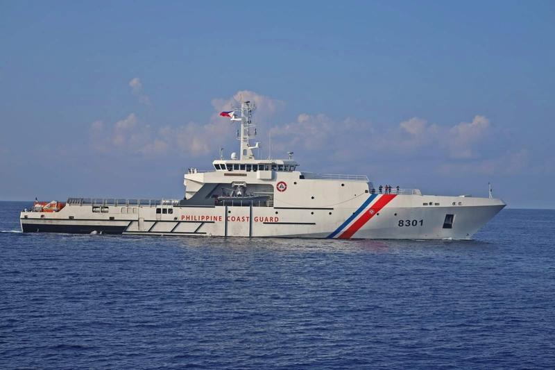 A Philippine Coast Guard Vessel Is Taking on a Chinese ‘Monster’ Ship