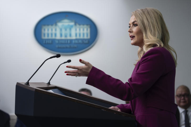 New Press Secretary Fields Questions From Packed Briefing Room