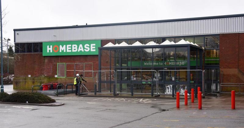 Homebase store officially closes in town as fencing goes up around entrance