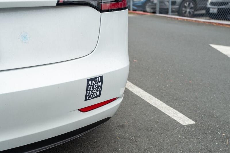 Embarrassed by Elon Musk? There’s a Bumper Sticker for That