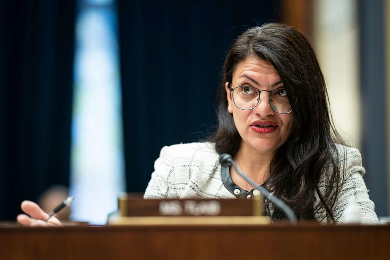 Tlaib: Congress Shouldn’t Be Able to Trade Military Stock and “Profit Off Death”