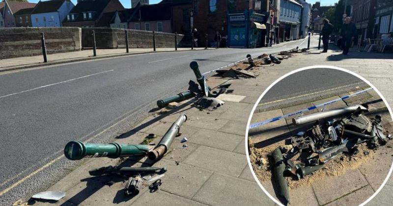 Owner of vehicle which smashed into Norwich bollards identified by police