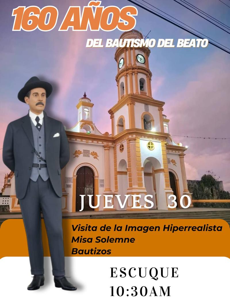 Este 30 de enero se cumplen años del bautizo de José Gregorio Hernández