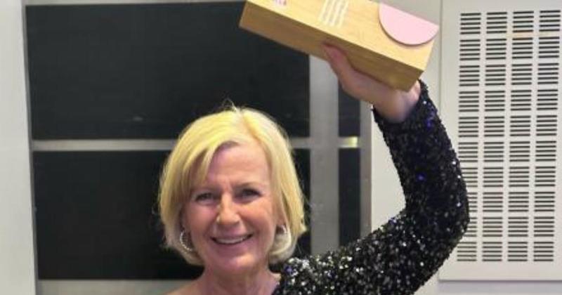 Retired nurse wins national businesswoman award